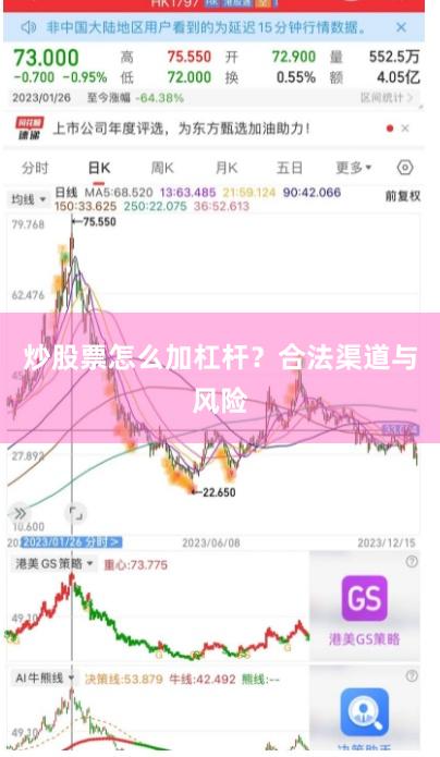 炒股票怎么加杠杆？合法渠道与风险